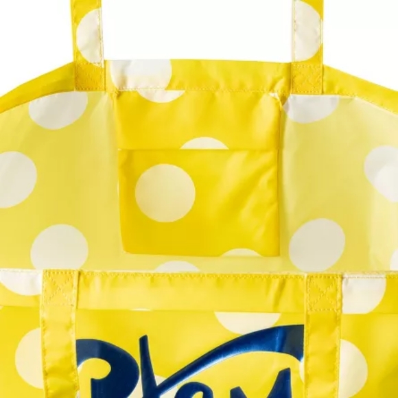 'Stay Focused' Packable Tote Bag Yellow - Tabitha Brown for Target NWT - Picture 3 of 3